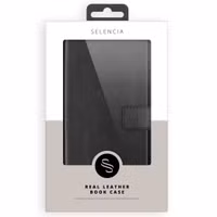 Selencia Étui de téléphone portefeuille en cuir véritable Samsung Galaxy A52(s) (5G/4G)