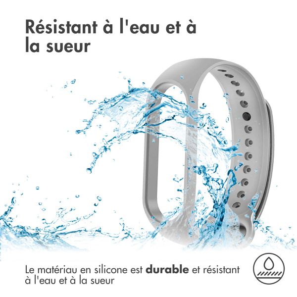 imoshion Bracelet sport en silicone Xiaomi Mi Band 7 - Gris