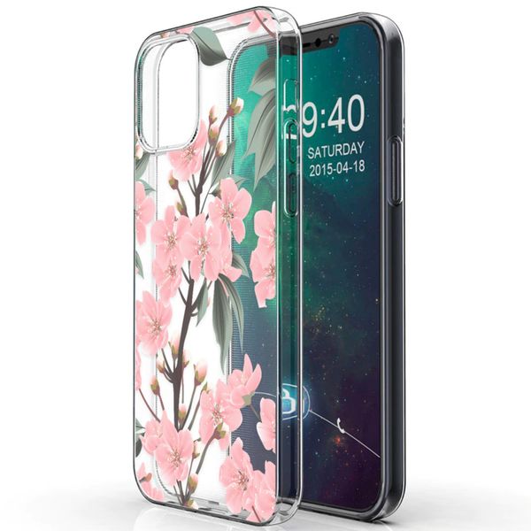 imoshion Coque Design iPhone 12 (Pro) - Cherry Blossom