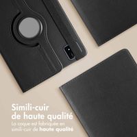 imoshion Coque tablette rotatif à 360° Xiaomi Pad 6S Pro 12.4 - Noir