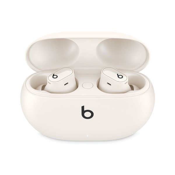 Beats Studio Buds + Earbuds - Écouteurs sans fil - Réduction active du bruit - Ivory