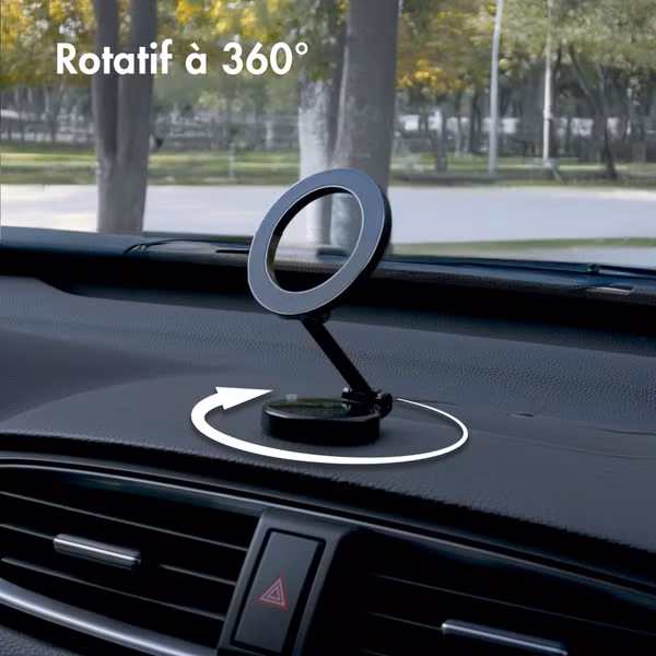 imoshion Support de téléphone pour voiture avec MagSafe - Tableau de bord - Noir