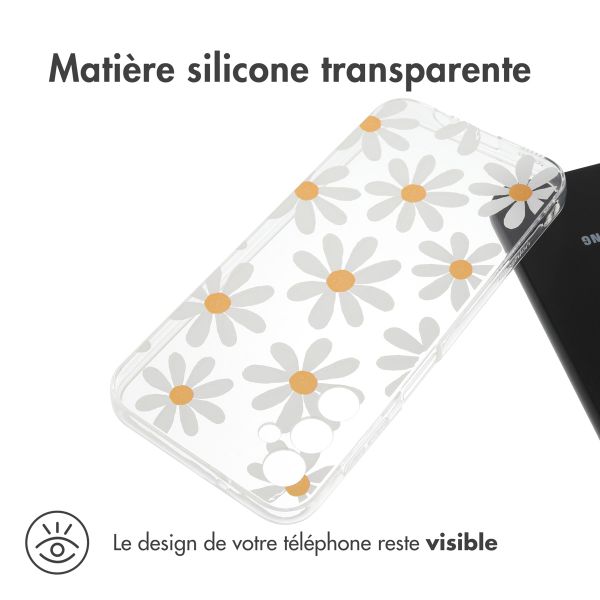 imoshion Coque Design Samsung Galaxy A14 (5G/4G) - Daisy Flower