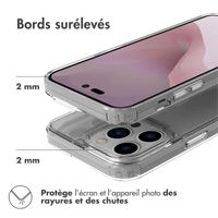 Accezz Coque Xtreme Impact Apple iPhone 14 Pro - Transparent