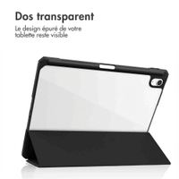 imoshion Coque tablette rigide Trifold Apple iPad Air 11 pouces (2026) M4 / (2025) M3 / (2024) M2 / Air 5 (2022) / Air 4 (2020) - Noir