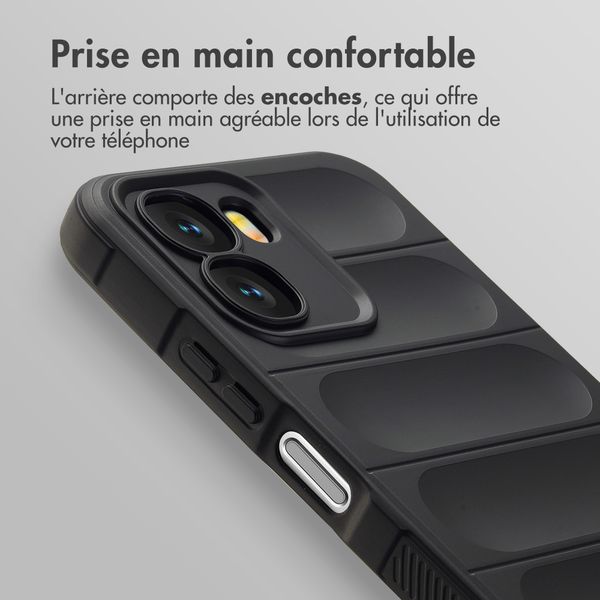 imoshion EasyGrip Backcover Oppo A6x (4G/5G) - Noir