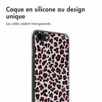 imoshion Coque Design iPhone SE (2022 / 2020) / 8 / 7 - Leopard Pink