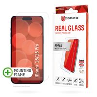 Displex Protection d'écran en verre trempé Real Glass Apple iPhone 15 / 15 Pro / 16