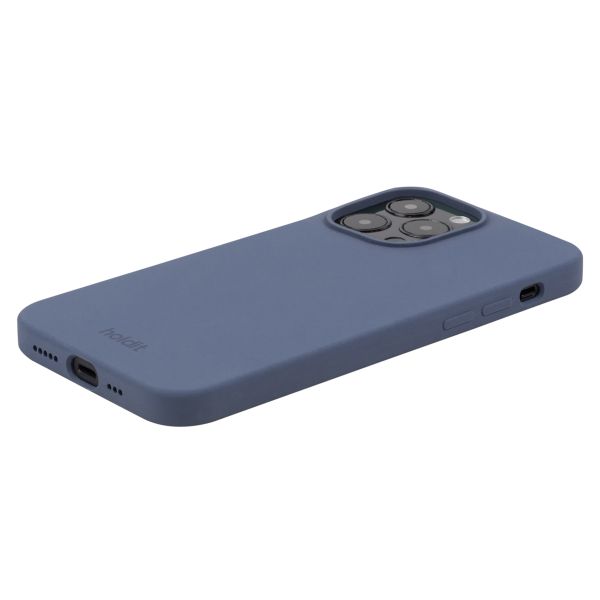 Holdit Coque Silicone iPhone 14 Pro - Pacific Blue