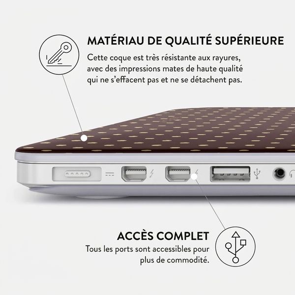 Burga Coque Rigide Apple MacBook Air 15 pouces (2023 / 2024 M3 / 2025 M4 / 2026 M5) - Sorry Busy
