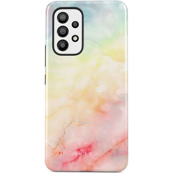 Burga Coque arrière Tough Samsung Galaxy A53 - New Flame Rainbow