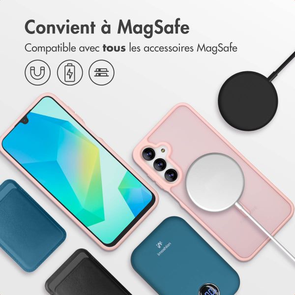 imoshion Coque Color Guard avec MagSafe Samsung Galaxy A16 / A17 / A26 - Rose