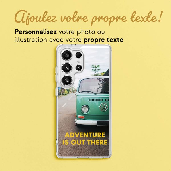 Concevez votre MagSafe Clear Case Samsung Galaxy S25 Ultra - Transparent