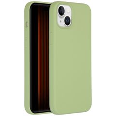 Accezz Coque Liquid Silicone avec MagSafe iPhone 15 Plus - Vert