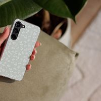 imoshion Coque Design Samsung Galaxy A26 - Smoke Green Flowers