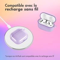 imoshion Coque Néon Apple AirPods 4 - Pourpre