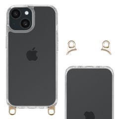 Selencia Coque arrière avec crochets amovibles Apple iPhone 15 - Transparent