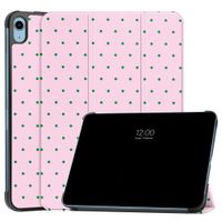 imoshion Coque tablette Design Trifold Apple iPad 11 (2025) 11 pouces A16 / iPad 10 (2022) 10.9 pouces - Happy Dots