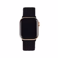 iDeal of Sweden Soft Braid Watch Band Apple Watch | 38/40/41/42 mm - Iconic Black