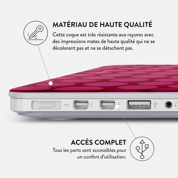 Burga Coque Rigide Apple MacBook Pro 16 pouces (2021 / 2023 M3 / 2024 M4 / 2026 M5) - Reset Button