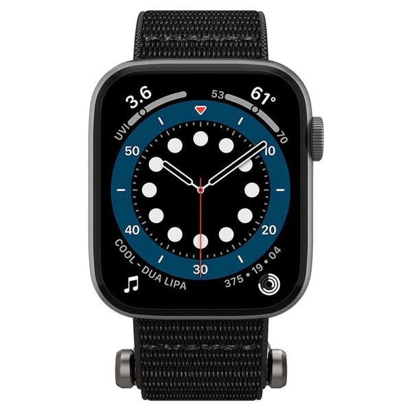 Spigen Bracelet Spigen DuraPro Flex Apple Watch Series 1 á 10 / SE / Ultra (2) (44/45/46/49 mm) - Noir