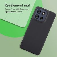 imoshion Coque Couleur Motorola Moto G56 - Noir