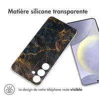 imoshion Coque Design Samsung Galaxy S25 Plus - Black Marble