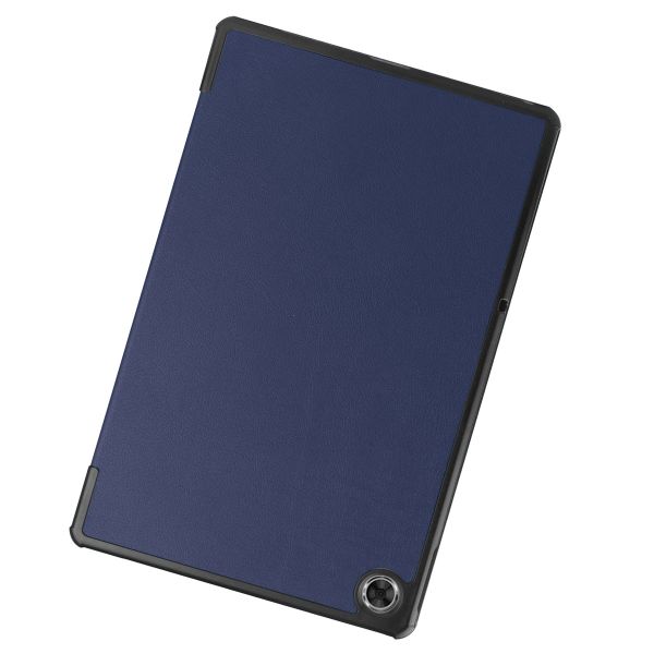 imoshion Coque tablette Trifold Lenovo Tab M10 Plus (3rd gen) - Bleu foncé