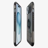 Spigen Coque Slim Armor MagSafe Apple iPhone 15 / 14 / 13 - Gunmetal