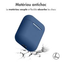 imoshion Coque en silicone AirPods 1 / 2 - Bleu