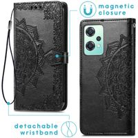 imoshion Etui de téléphone portefeuille Mandala OnePlus Nord CE 2 Lite 5G - Noir