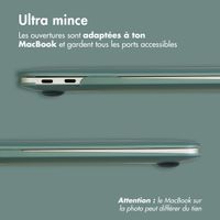 imoshion Coque Laptop Apple MacBook Pro 13 pouces (2020 / 2022) - Vert foncé