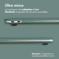 imoshion Coque Laptop MacBook Pro 13 pouces (2020 / 2022) - A2289 / A2251 / A2338 - Vert foncé