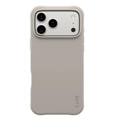 CARE by PanzerGlass Étui tendance Samba avec MagSafe Apple iPhone 17 Pro Max - Vanilla Beige