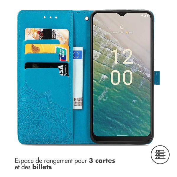 imoshion Etui de télephone Mandala Nokia C32 - Turquoise