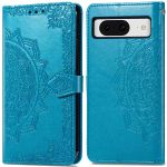 imoshion Etui de téléphone portefeuille Mandala Google Pixel 8 - Turquoise