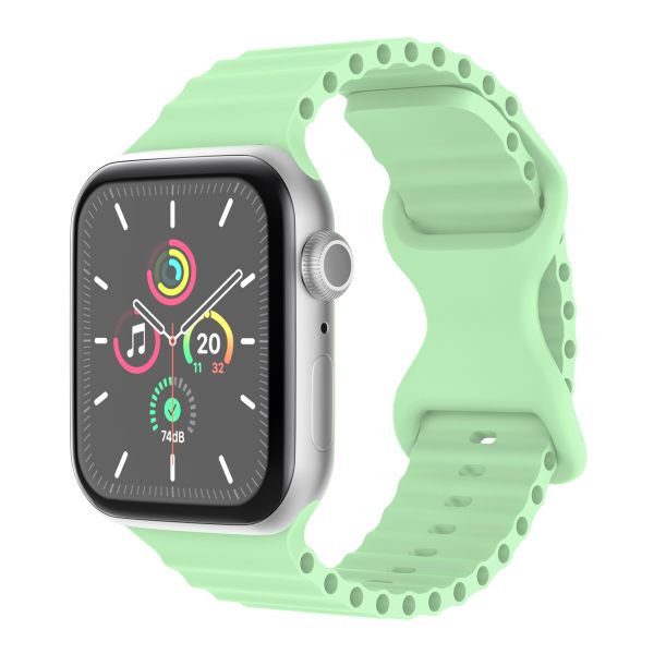 imoshion Bracelet Athletic en silicone Apple Watch Series 1 t/m 11 / SE / Ultra (44/45/46/49 mm) - Vert menthe