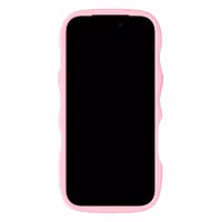 Holdit Coque Wavy Apple iPhone 17 Pro - Transparent / Pink