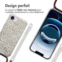 imoshion Coque Design avec cordon Apple iPhone 16e - Desert Dots