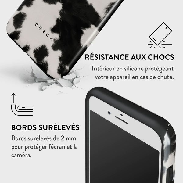 Burga Coque arrière Tough iPhone SE (2022 / 2020) / 8 / 7 - Achromatic