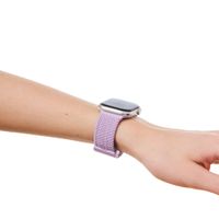 iDeal of Sweden Soft Braid Watch Band Apple Watch | 44/45/46/49 mm - Lavender Milk