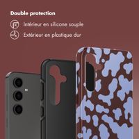 Selencia Coque arrière Vivid Samsung Galaxy S24 FE - Moo'd Lavender Glow