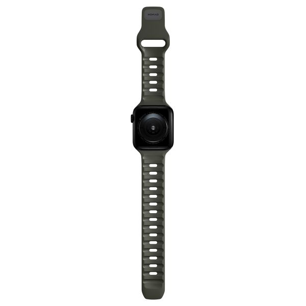 Nomad Bracelet Sport FKM Apple Watch Series 1 t/m 11 / SE / Ultra (44/45/46/49 mm) - Ash Green