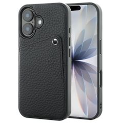 Selencia Coque Riva avec porte-cartes Apple iPhone 17 - Noir