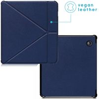 imoshion Étui de liseuse portefeuille Pliable Kobo Libra H2O - Bleu foncé