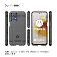imoshion Coque Rugged Shield Motorola Moto G73 - Noir