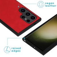 imoshion Etui de télephone luxe 2-en-1 amovible Samsung Galaxy S24 Ultra - Rouge