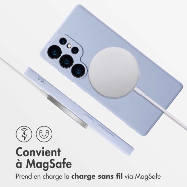 imoshion Coque Couleur avec MagSafe Samsung Galaxy S25 Ultra - Lila