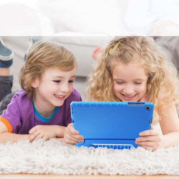 Coque kidsproof avec poignée Samsung Galaxy Tab E 9.6 - Bleu