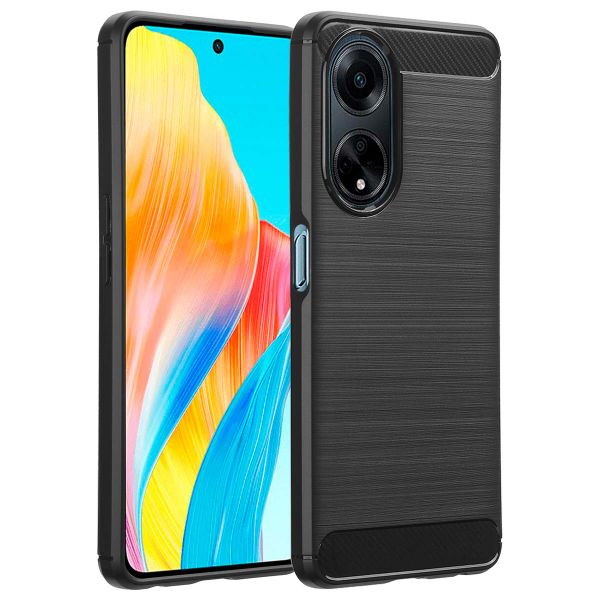 imoshion Coque Brushed Oppo A98 - Noir